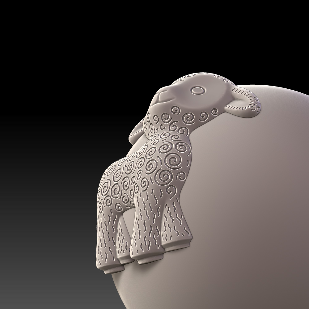 Sculpting miniatures and toys. Digital sculpting in ZBrush. Creation 3D models for the toy's industry.